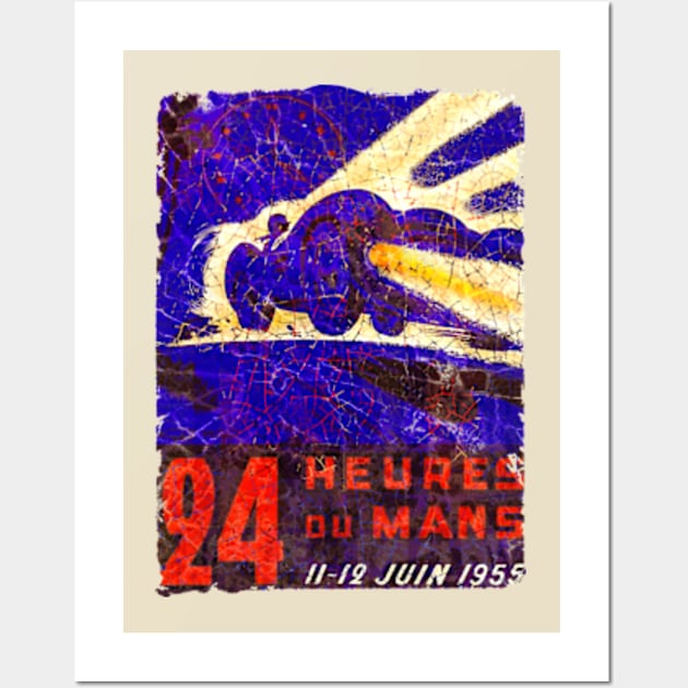 24 Heure du Mans Wall Art by Midcenturydave